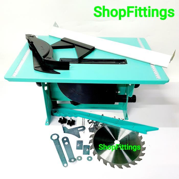 storejayabaru NRT Pro TS 8 Table Saw 8" Mesin Meja Gergaji Potong Kayu Low 600 watt