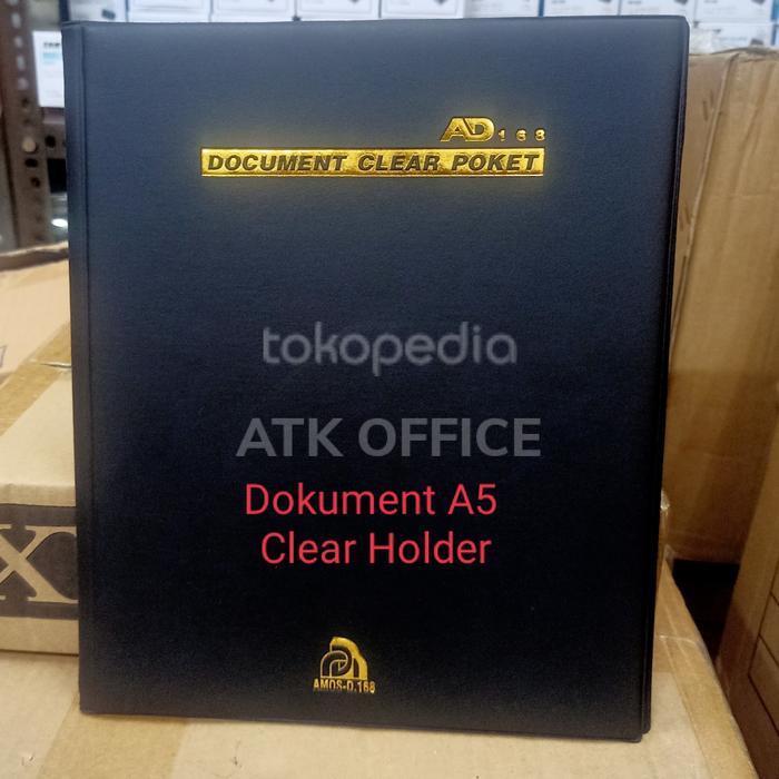 ` Clear Holder A5 / Document keeper A5 Pocket Deluxe AD Clear Poket