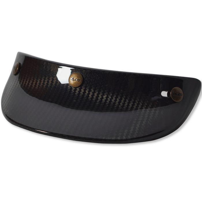 Pet NJS NR80s Carbon - Pet Retro Aksesoris Helm Retro Pet Helm Carbon NJS ORI