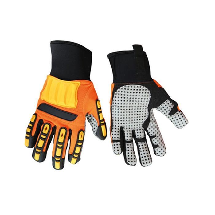 Krisbow Gloves Sarung Tangan Safety Synthetic M - Oranye