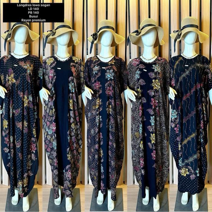 LONGDRESS STORJOAN ORI RAYON PREMIUM .(LD-140/PB-140) JUMBO