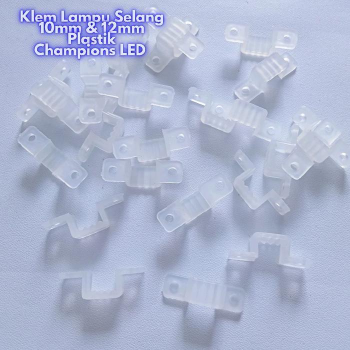 Klem Lampu LED Strip Selang Plastik
