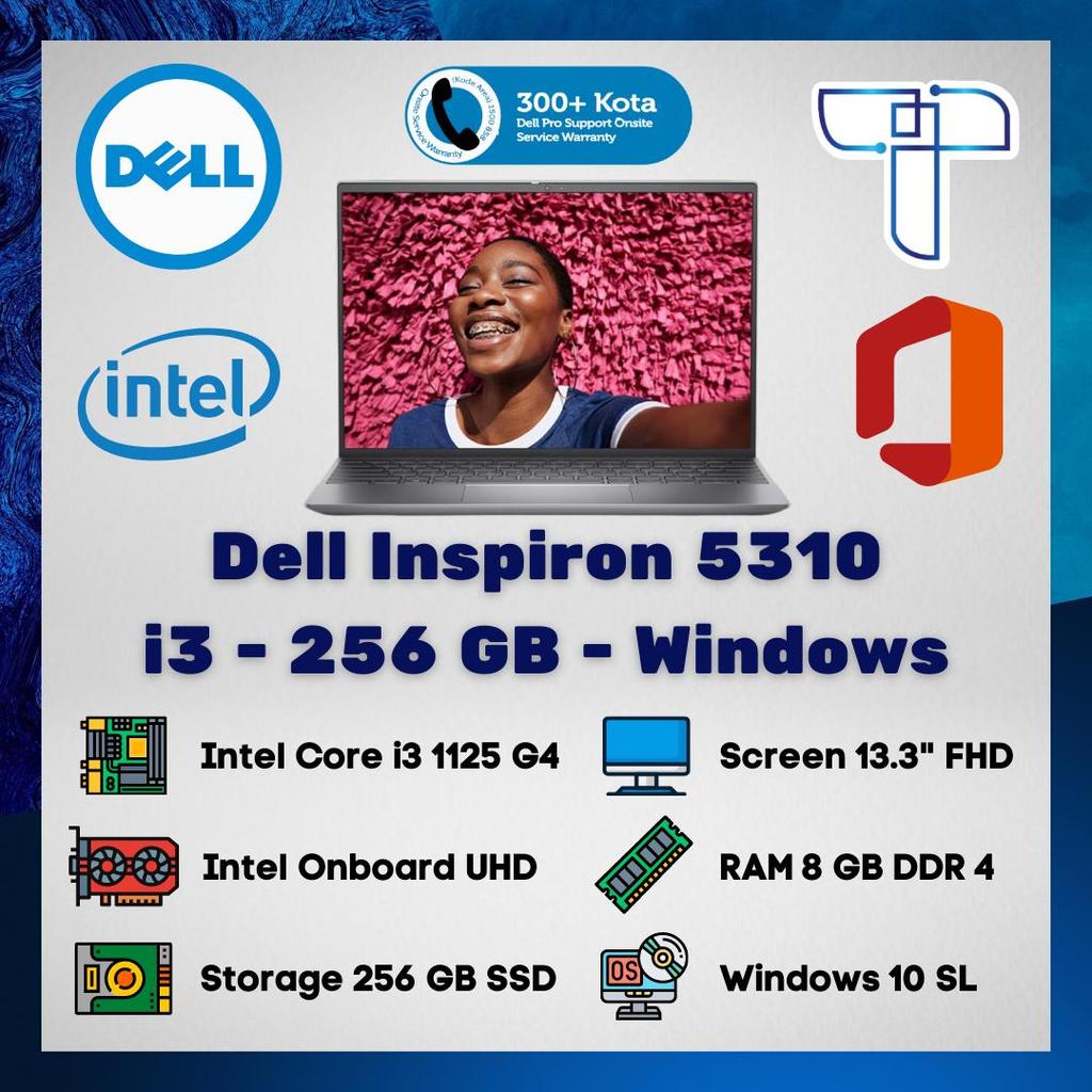 Laptop Notebook Dell Inspiron 13 5310 - i3 - 256 Gb - Windows - UMA