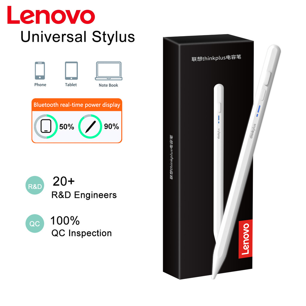 Original Lenovo Thinkplus Tablet Stylus Pen Bp17 Universal Touch Pen for iPad Android Windows Phone