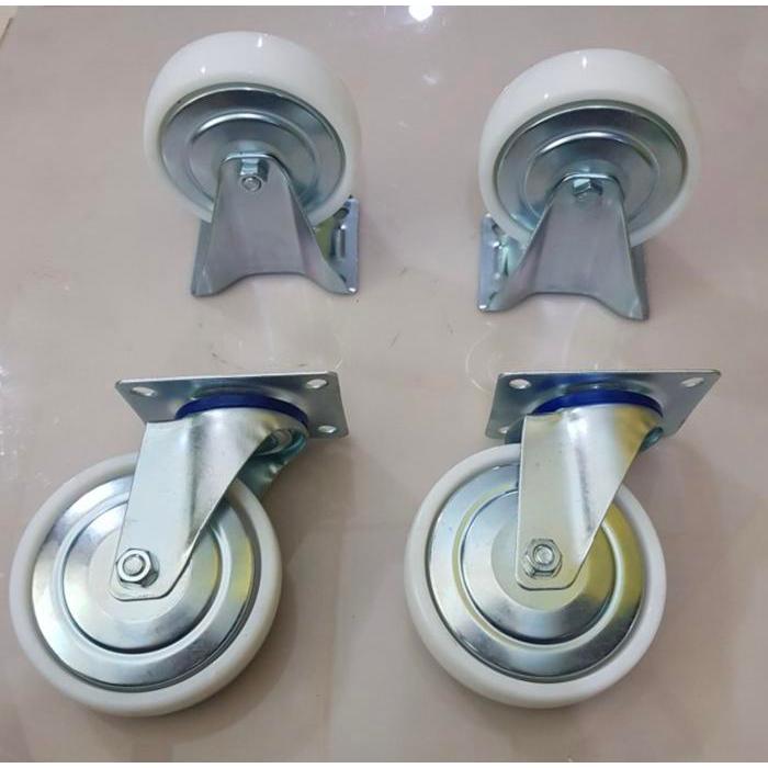 roda troli 8 inchi hidup mati / roda nilon 8 inch