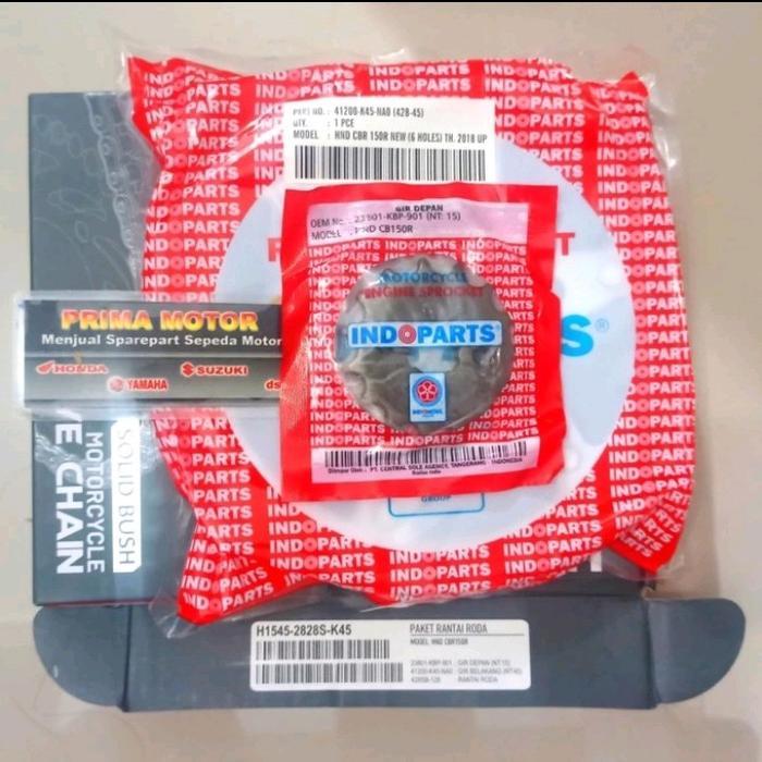 Gear Set Cbr 150 R Led Indopart Gir Set Cb150R 2021 Lubang 6 Indoparts