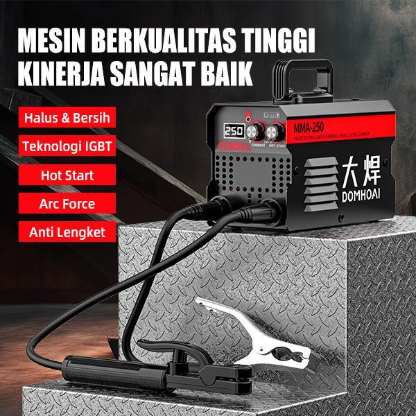 Domhoai Mesin Las Inverter Las Listrik Inverter Mma-250 Mesin Las Igbt Tampilan Digital Definisi