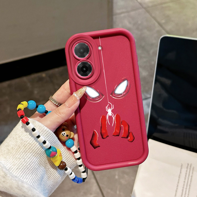 Casing Hp untuk Xiaomi Redmi A5 4G Case Casing pola Kartun Laba-laba Silikon Cesing Softcase Kasing 