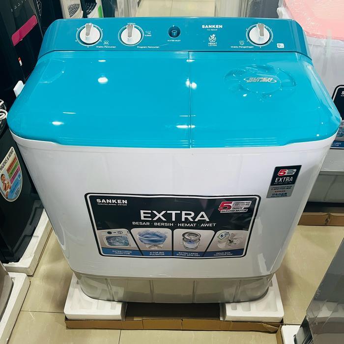 MESIN CUCI SANKEN 2 TABUNG TW-7800 LOWWATT