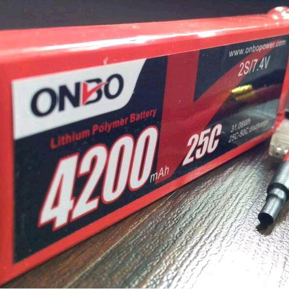 Lipo 2s 7.4v 4200mah 25-50c Onbo Power - Control, Remote, Toy