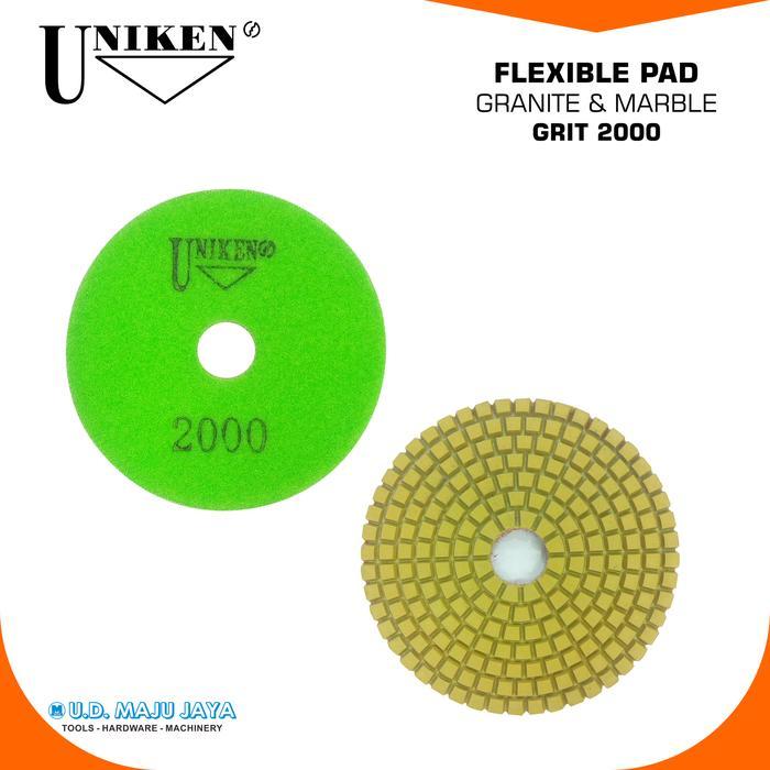 UNIKEN Flexible Polishing Pad - Grit 2000 / Gerinda Poles Batu/Granit