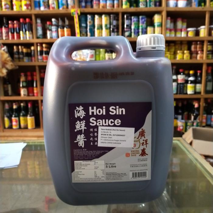 KCT Kwong Cheong Thye Hoi Sin Hoisin Sauce/ Saus Kedelai 5liter
