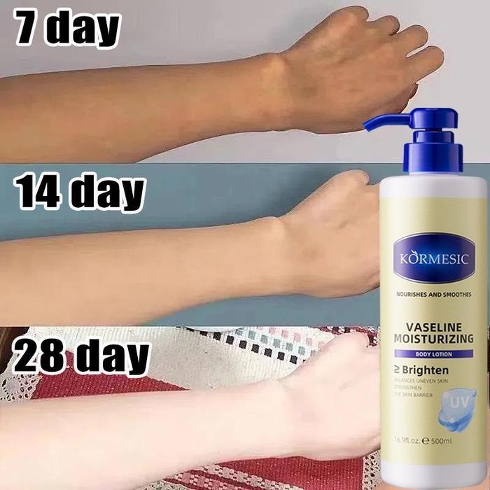 500g hand body memutih kan vaseline lotion body Whitening Body Lotion Pemutih Badan Brightening