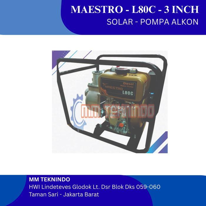 MAESTRO - L80C - 3 INCH - SOLAR - POMPA ALKON