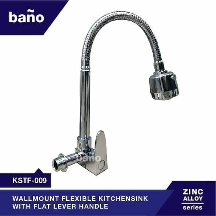 KRAN SINK FLEKSIBEL DINDING / KRAN DAPUR / KRAN CUCI PIRING FLEKSIBEL