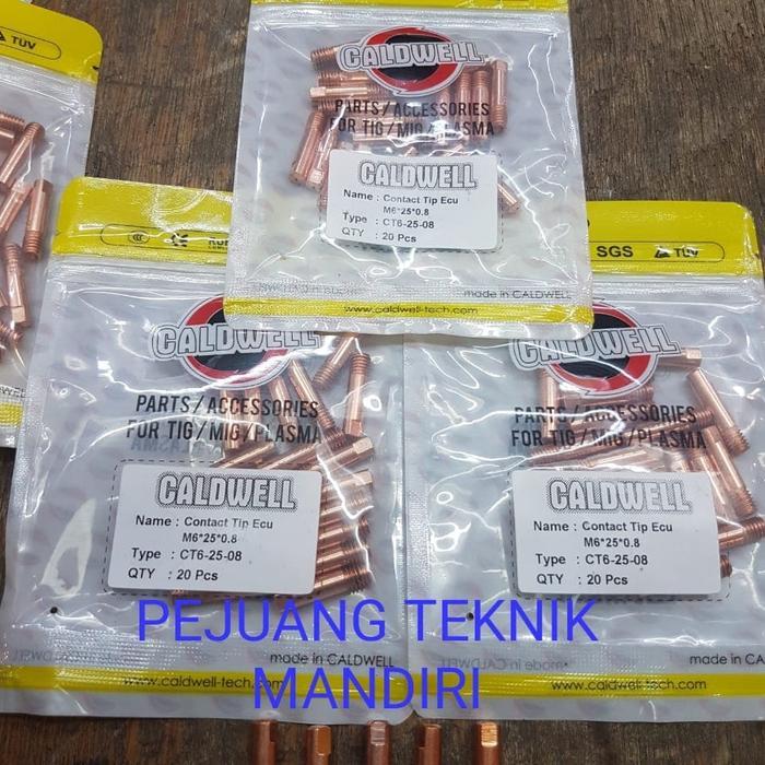 "New" CONTACT TIP M6 X 25 KONTAK TIP M6 X 25