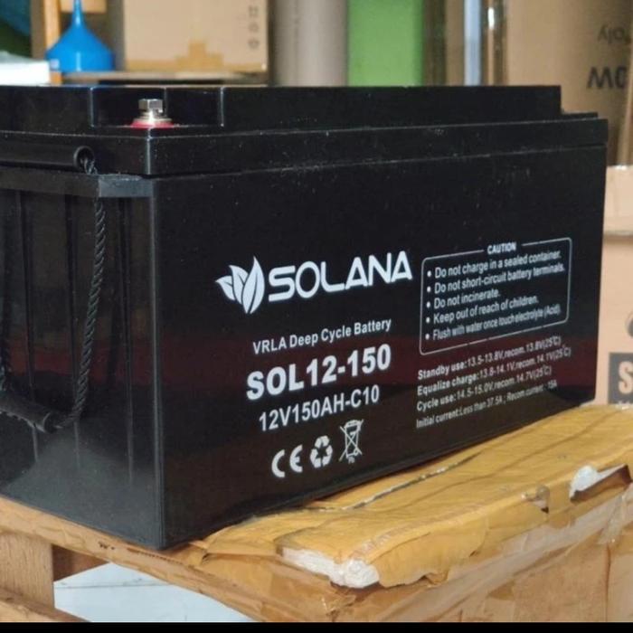 Baterai VRLA Solana 12v 150ah