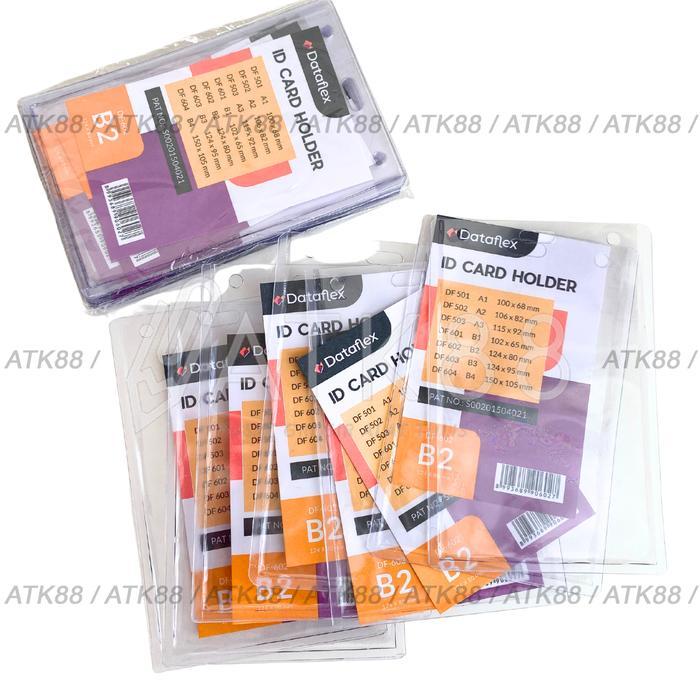 "New" Plastik ID Card B2 / Card Case B2 / Plastik Panitia B2