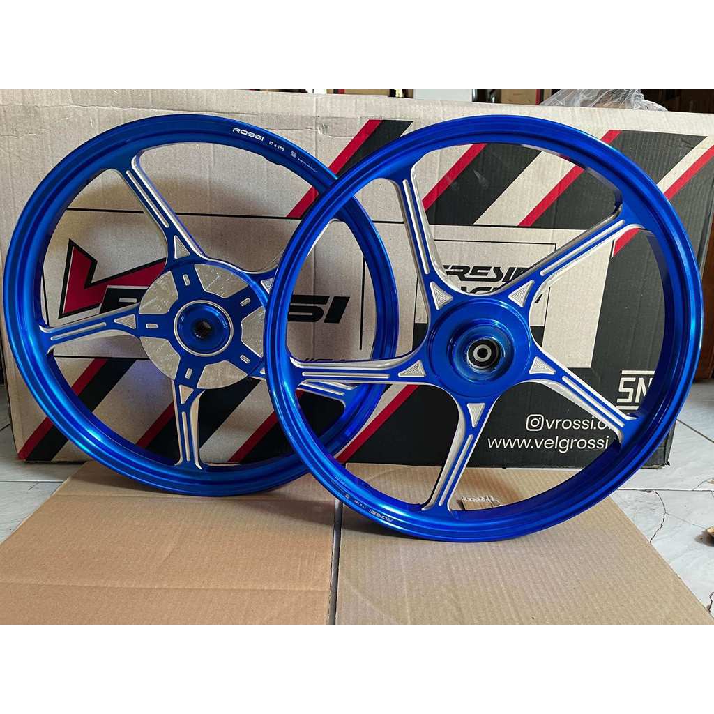 Velg racing prime ring 17 untuk mio sporty,mio smile ,mios soul lama UK 140/160x17