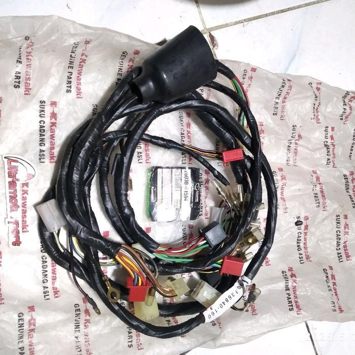 KABEL BODY HARNESS MAIN KAWASAKI KAZE R TYPE OLD SEN NEMPEL BODY OK.