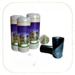 MONTANA Mulsa Plastik 60 120 Hitam Perak Silver 35 Mikron 500 M Meter