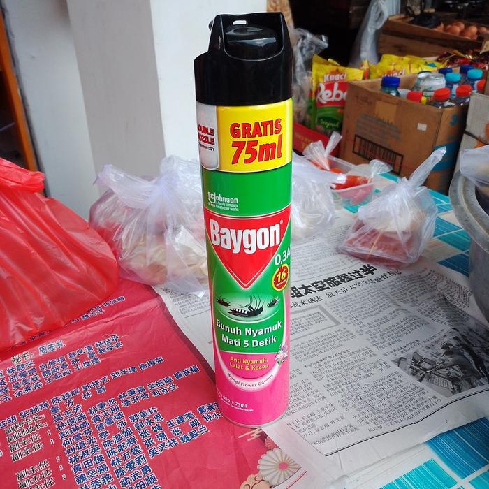 ` Obat Nyamuk BAYGON semprot - 600 ml
