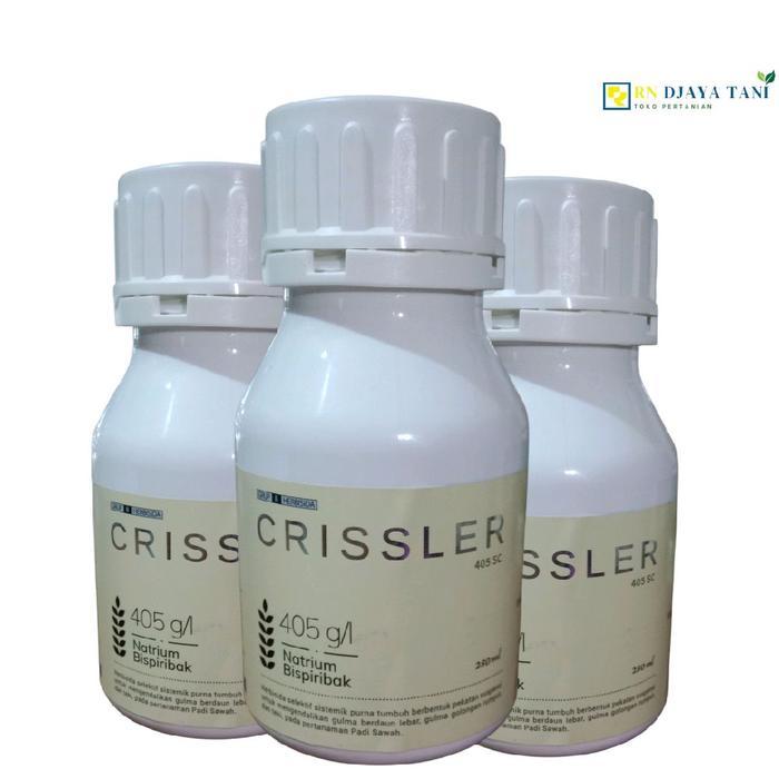 Herbisida Crissler 405 SC 250 ML 405 g/l Nutrium Bispirabak untuk Pengendalian Gulma berdaun lebar