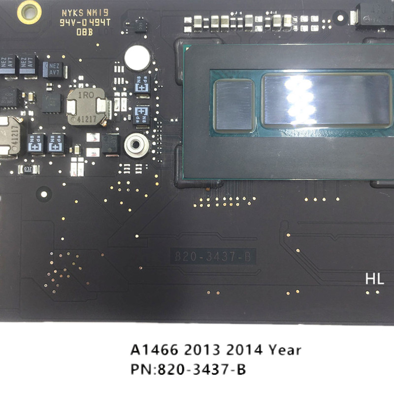 . Original A1466 Logic Board For Macbook Air 13 2013-2017 Year I5 I7 -