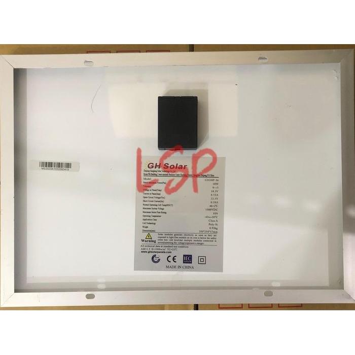 Solar Panel Poly 10Wp Gh Solar / Pv Panel Surya Gh Solar 10 Wp Poly