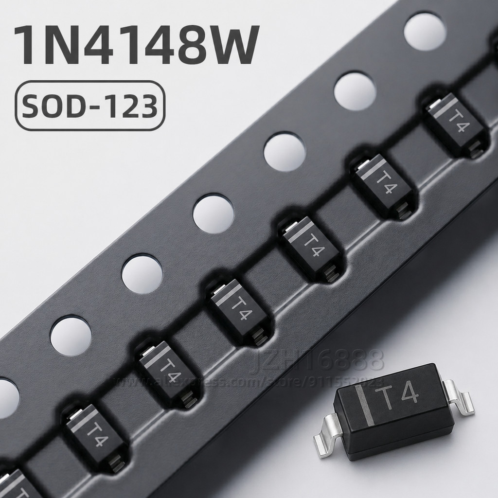 1N4148W 4148WS 4148WT Switching Diode SMD SOD-123 SOD-323 SOD-523 High Speed Signal Diode T4