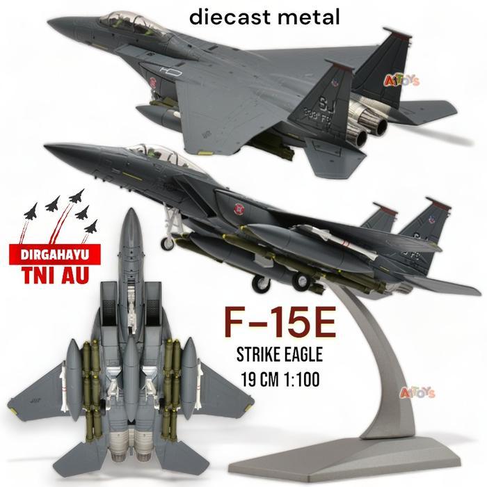 Miniatur Diecast Pesawat Ju87 Stuka A6M5 Me262 F/14 F-15 Jet Bomber