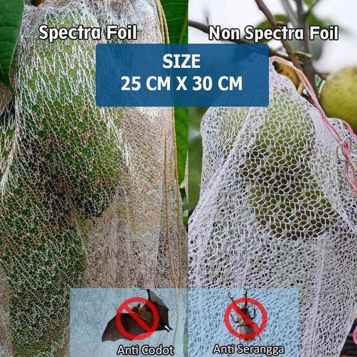 Spectra Fruit Cover Reusable Fruit Cover Pembungkus Buah (25x30)