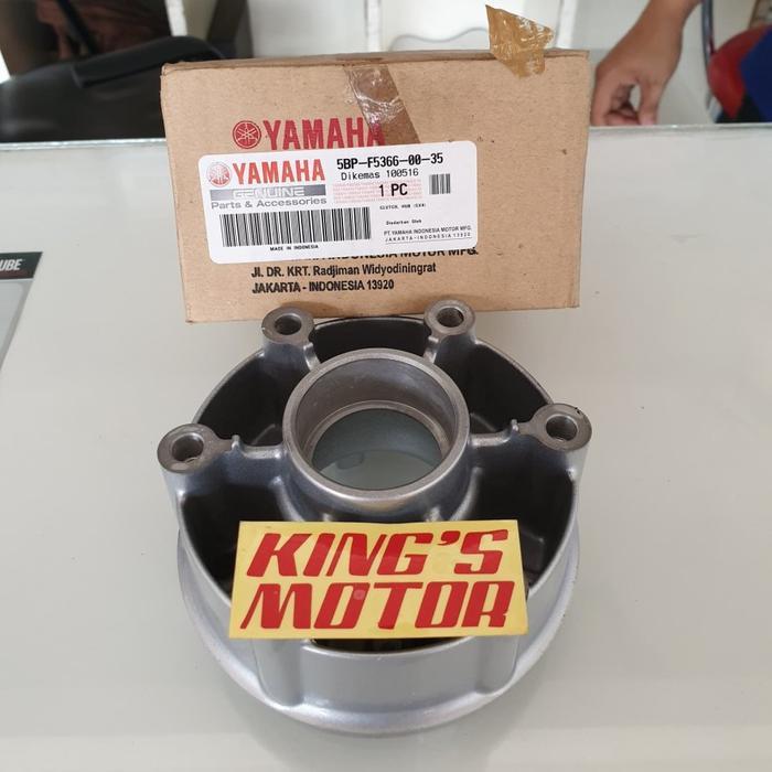 Dudukan, Nap Gear Scorpio Silver Asli Yamaha