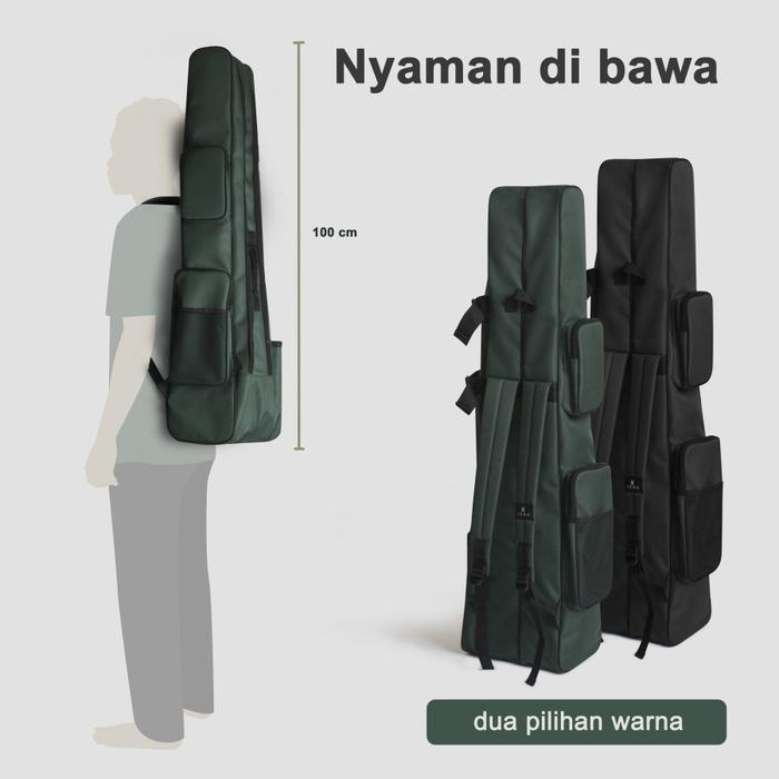 Tas Pancing Bahan Tebal Dan Premium Bahan Kanvas Terpal Jeep 120Cm