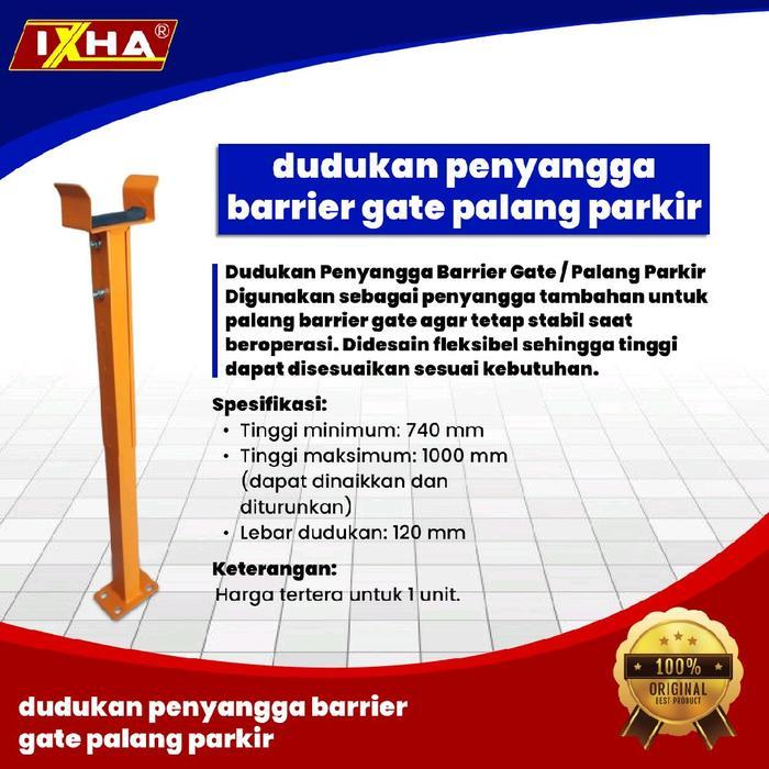 Dudukan Penyangga Barrier Gate Palang Parkir