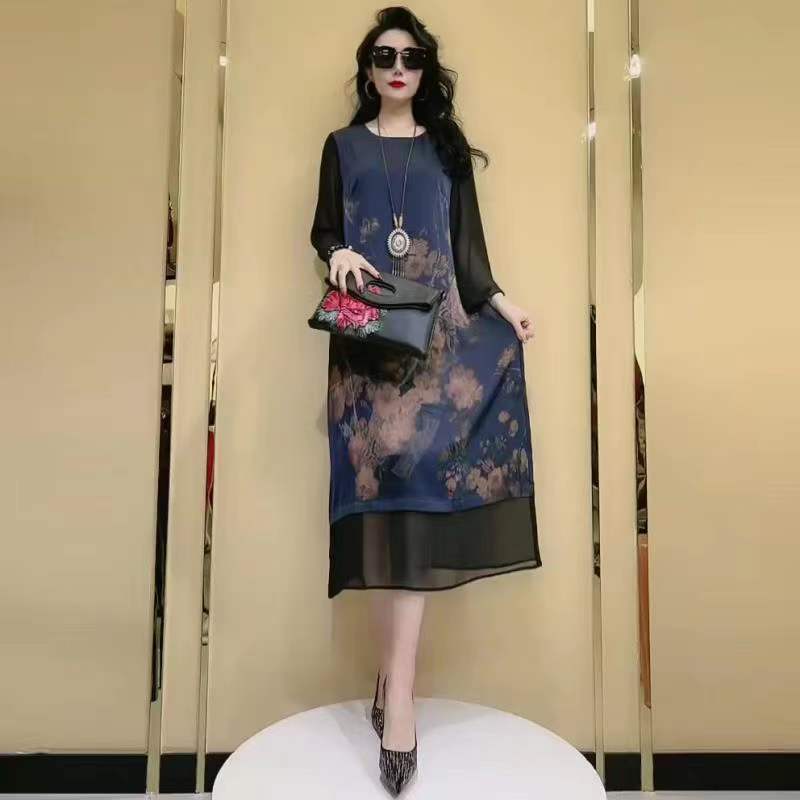 Koleksi Dress Wanita Longgar Fashion Grosir