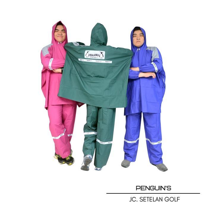 Jas Hujan Ponco Lengan Celana Penguin