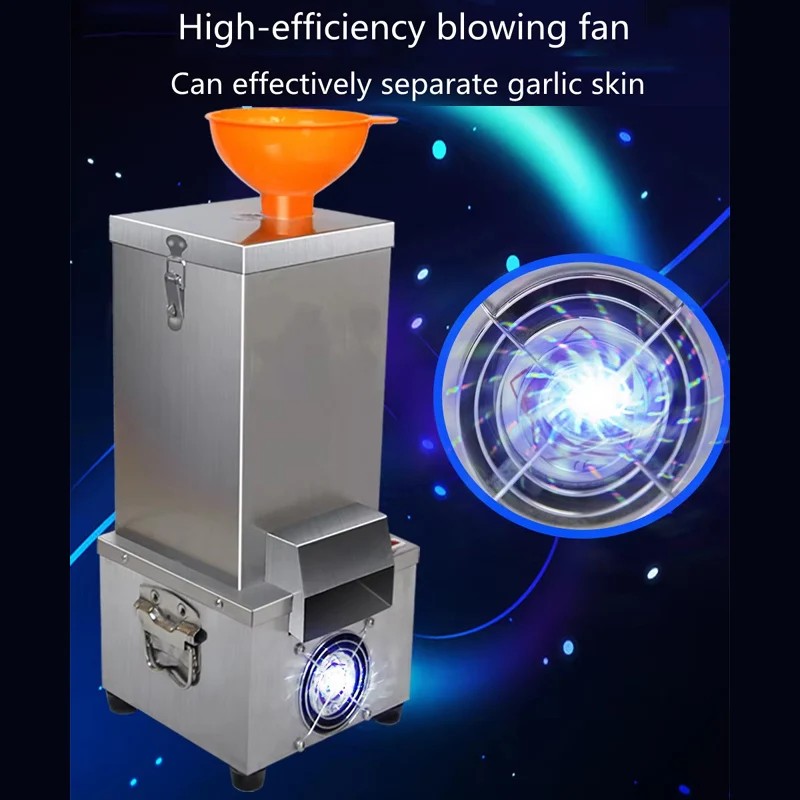 PBOBP 25KG/H Garlic peeler Stainless steel Electric Food processor Commercial Garlic Chopped Machine