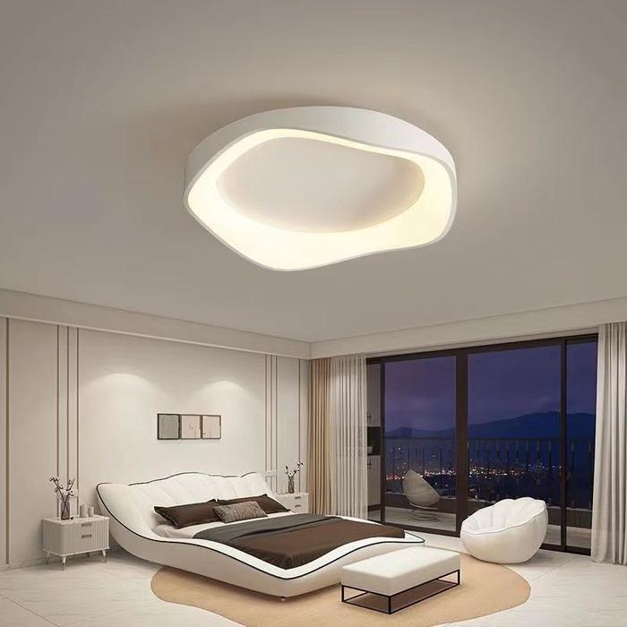 Lampu Gantung Plafon Ruang Tamu Minimalis LED Downlight Spotlight 3 Warna Change Lampu Sorot Tanam