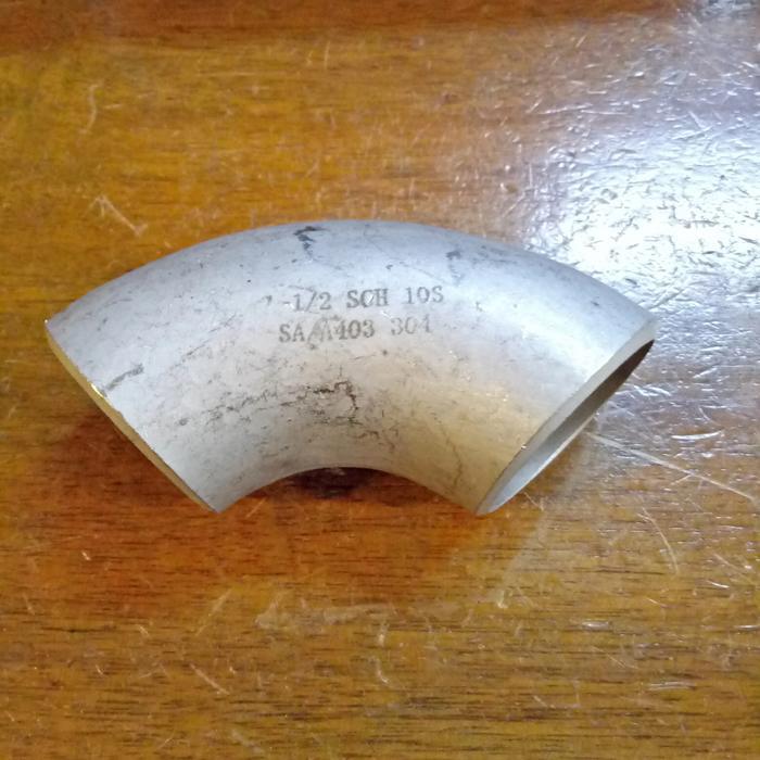 Elbow Las 2,5 inch Stainless 304 Sch10 / Knee Las 2,5 inch Elbo 2,5 in
