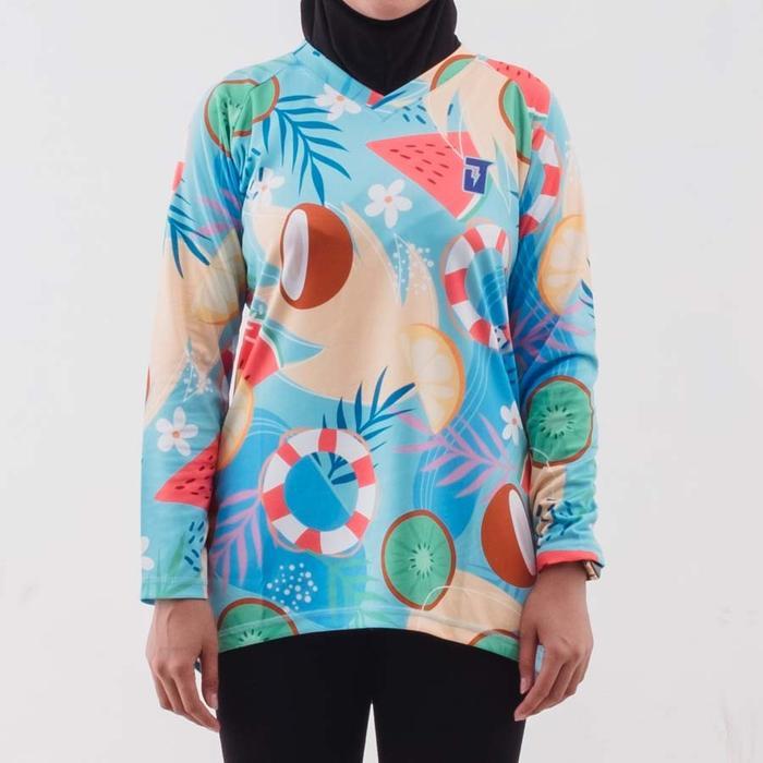 Jersey Sepeda Jersey Gowes Wanita Slimfit Summer V2