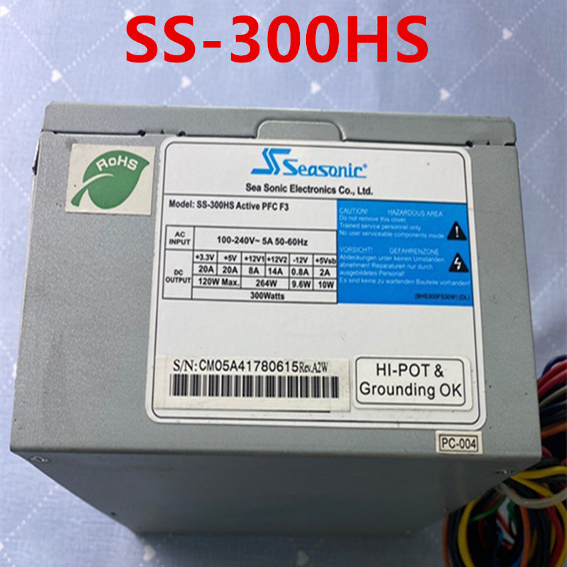 . Original Disassembly Power Supply For Seasonic 300W Power Supply Ss-300Hs -