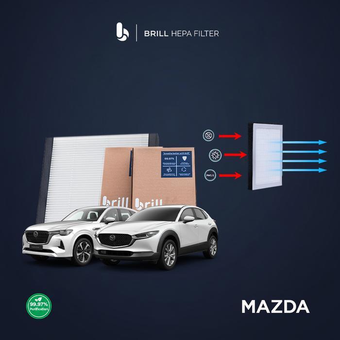 Brill Hepa Filter - Mazda - Filter Ac Mobil/Cabin Filter/Car Air Purifier/Hepa Filter/Pembersih
