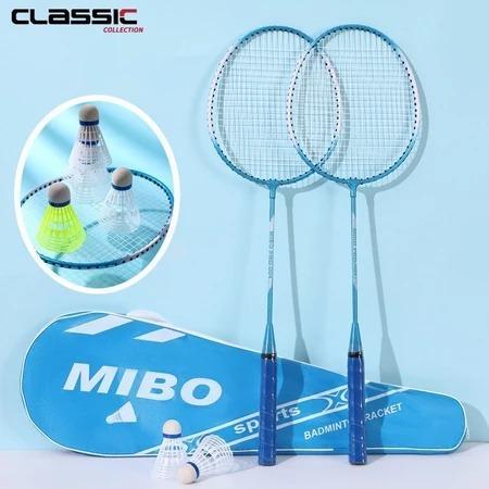 Yonex - Raket Bulu Tangkis Isi 2 Raket + Tas + Cock Badminton / Kok Bulu Tangkis Main Sepuasnya