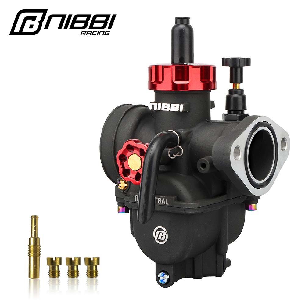NIBBI 2T 4T Carburetor PE17 19 22 24 26 28mm Flange Motorcycle Engine