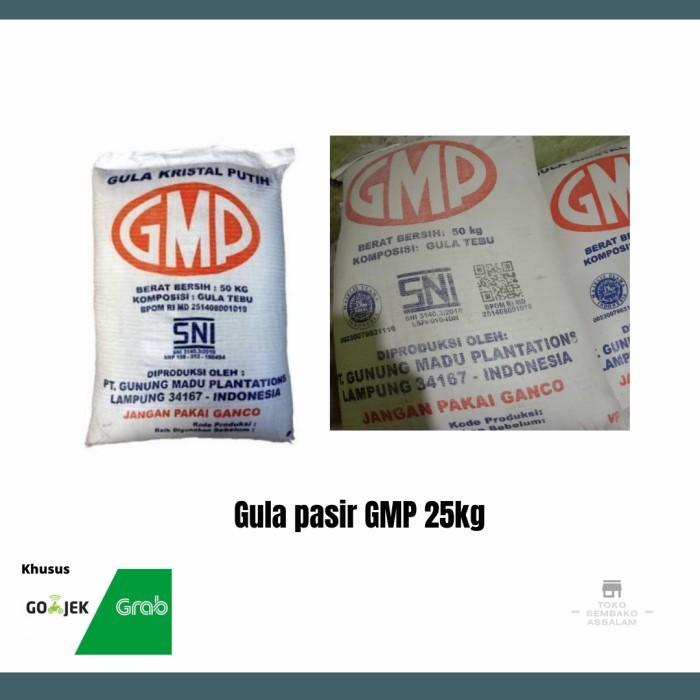 gula pasir gmp 25 kg / gmp 25kg original / khusus gojek