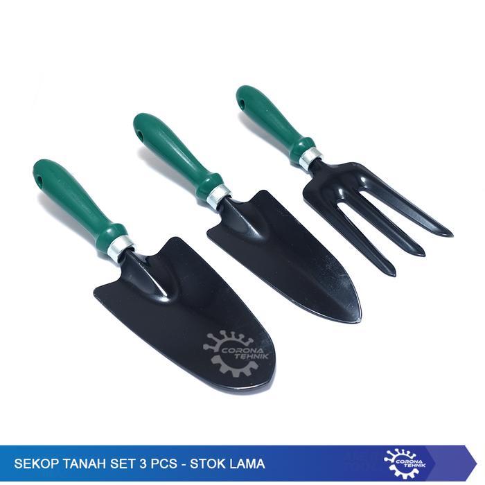 SEKOP TANAH SET 3 PCS - STOK LAMA