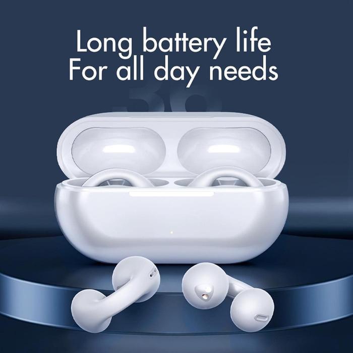 tahug99 Earphone Bluetooth 5.3 TWS HiFi Surround Ergonomic 50mAh Charging Dock: 7 x 2 x 4 cm 200 mAh