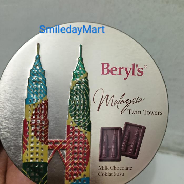 Coklat Beryl's Twin Tower 64 Gram Import Malaysia Halal