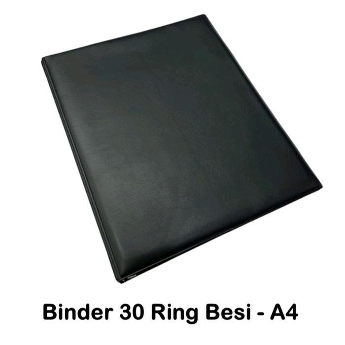 MAP BINDER LOOSELEAF UKURAN A4 ( ADA 3 MACAM) METALIC / TRANSPARAN / KULIT SINTETIS 30 LUBANG